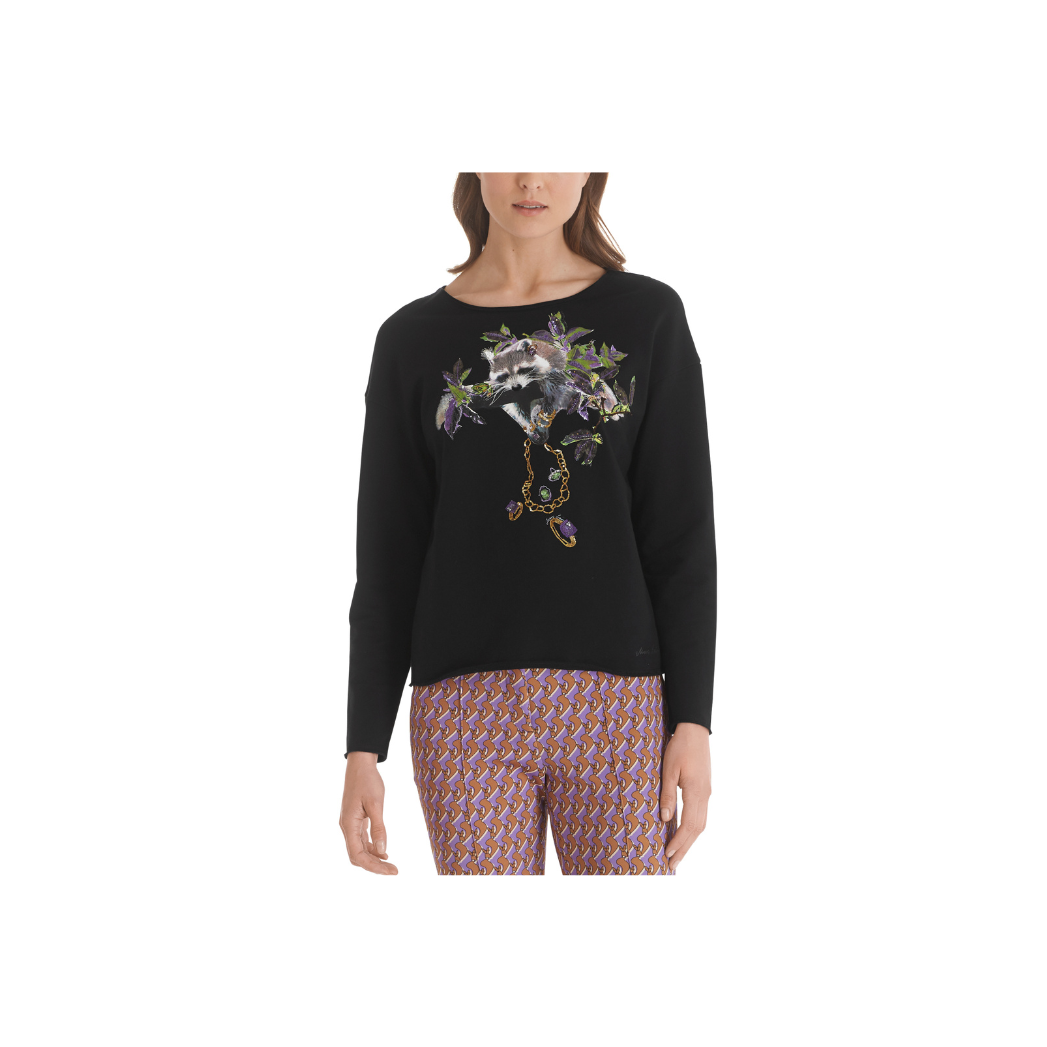 Marc Cain Racoon Sweatshirt Brodie Countryfare