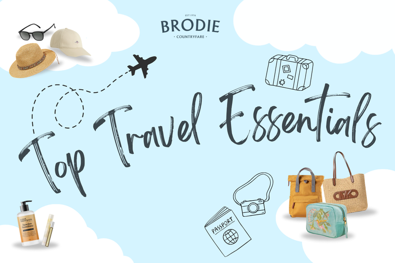 Top Travel Essentials at Brodie Countryfare