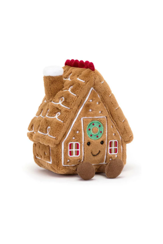 An image of the Jellycat Amuseables Gingerbread House.