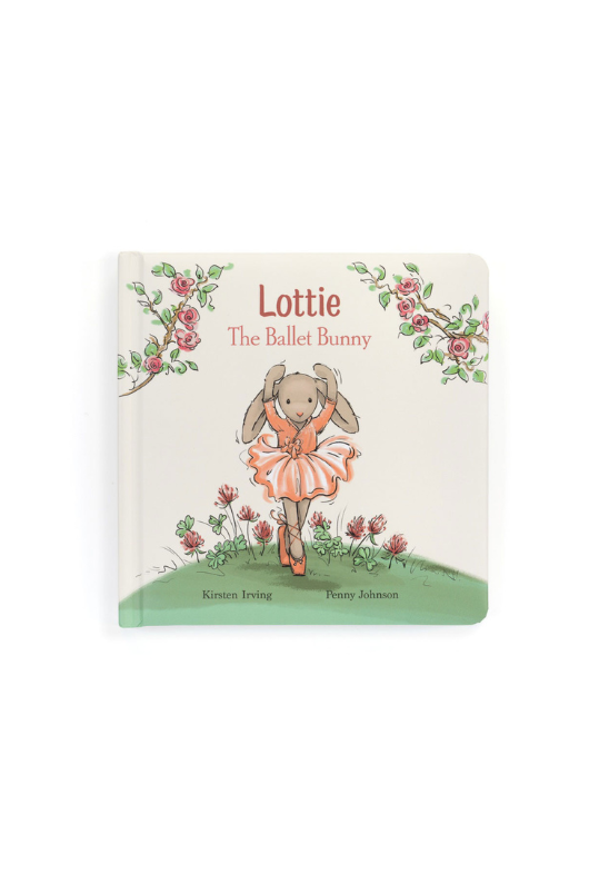 An image of the Jellycat Lottie The Ballet Bunny Book.