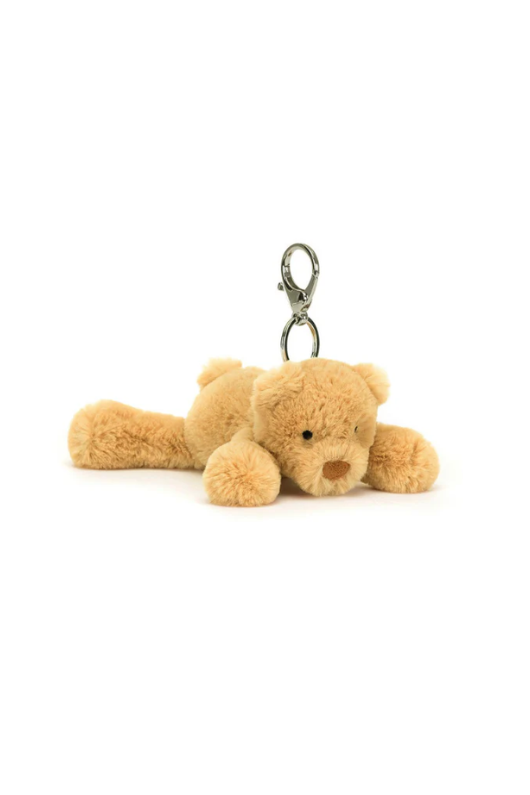 An image of the Jellycat Smudge Bear Bag Charm.