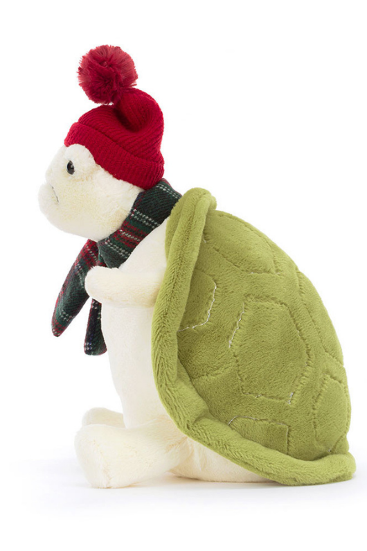 An image of the Jellycat Snowman Timmy Turtle.