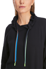 An image of the Marc Cain Sports Blouse in Midnight Blue.