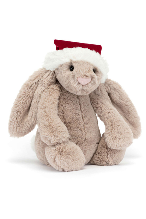 An image of the Jellycat Bashful Christmas Bunny.