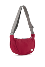 An image of the ROKA London Farringdon Crossbody in Berry.