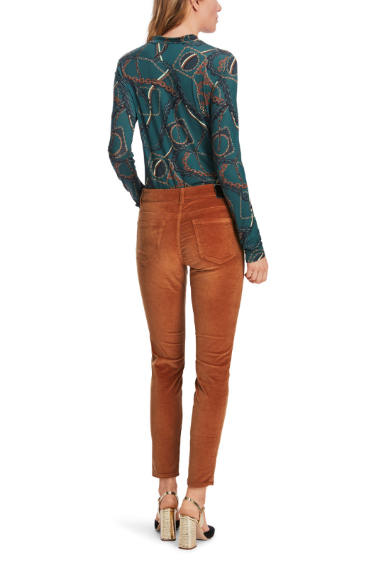 An image of the Marc Cain SILVI Trousers in Spice.