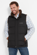 An image of the Twickenham II Gilet in Charcoal.