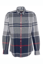 An image of the Barbour Dunoon Tailored Shirt in Blue Granite.