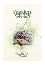 An image of the My Wellbeing Garden Planner & Journal in the style Hedgehog.