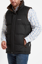 An image of the Twickenham II Gilet in Charcoal.