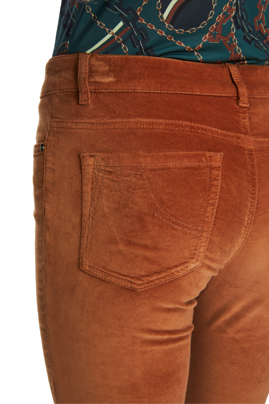 An image of the Marc Cain SILVI Trousers in Spice.