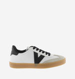 An image of the Victoria Berlin Faux Leather & Suede Cyclist Trainer