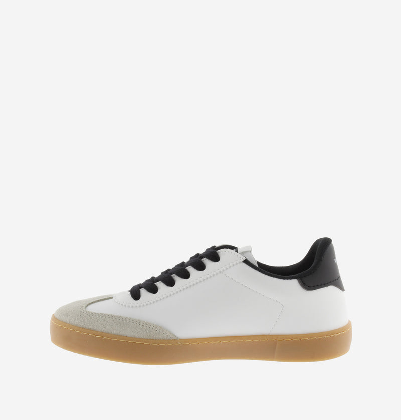 An image of the Victoria Berlin Faux Leather & Suede Cyclist Trainer