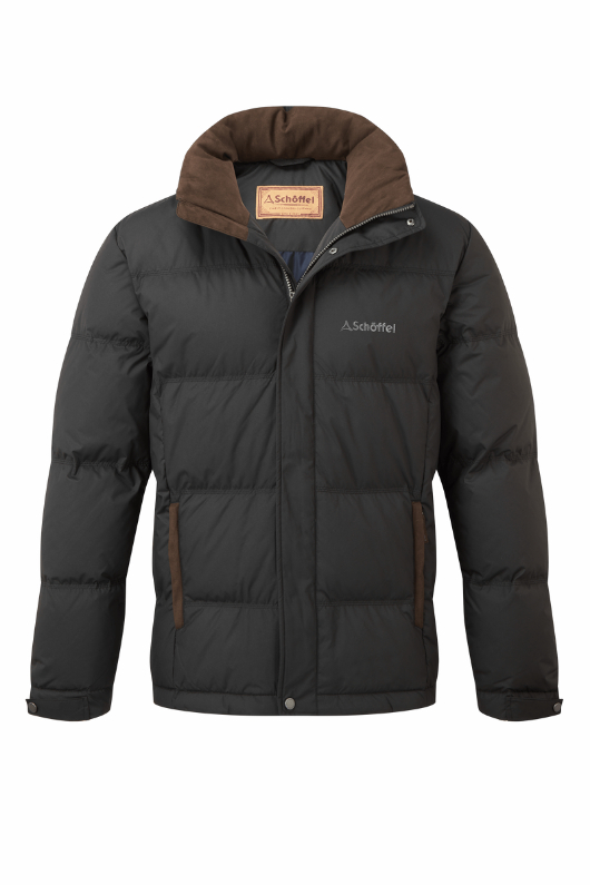 An image of the Schoffel Twickenham II Jacket in Charcoal.