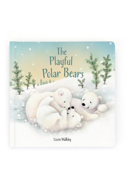 An image of the Jellycat Jellycat The Playful Polar Bears Book