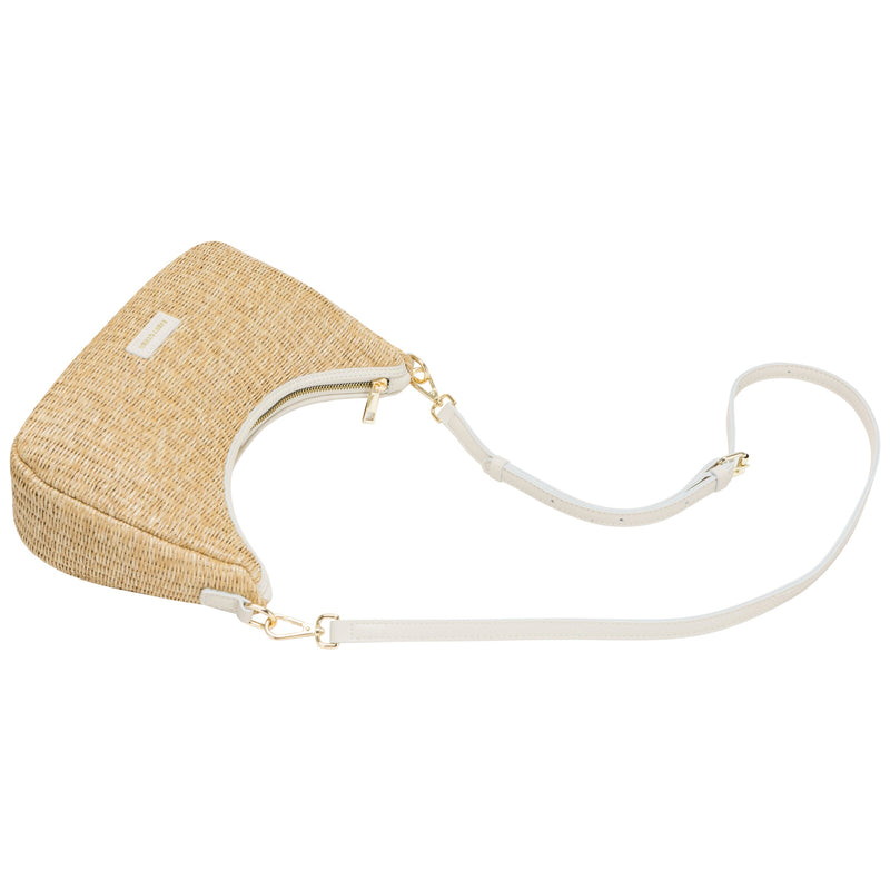 An image of the Every Other Single Strap Curved Top Baguette Bag