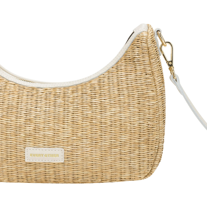 An image of the Every Other Single Strap Curved Top Baguette Bag