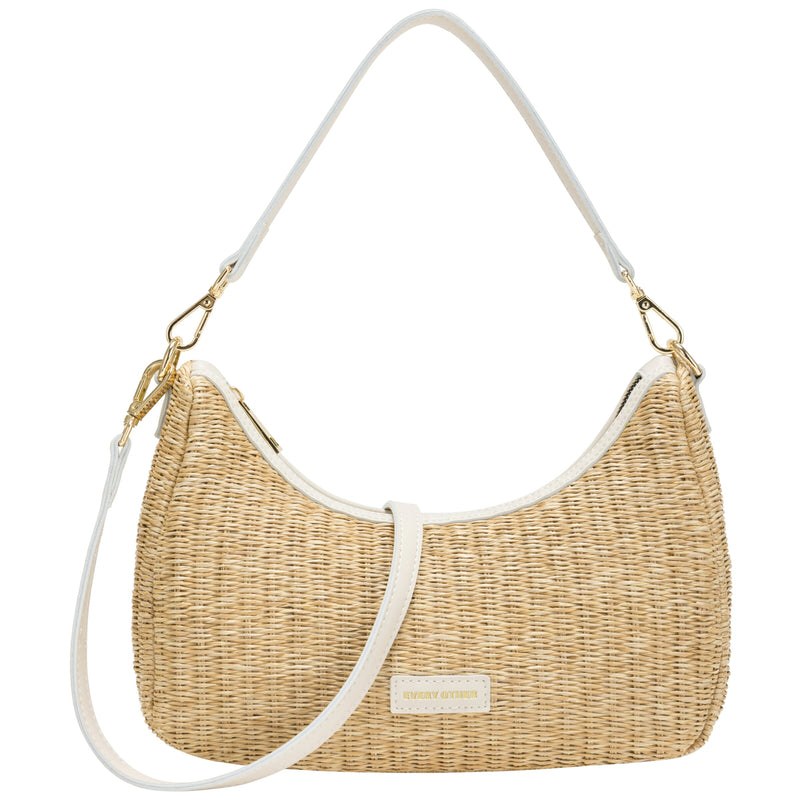 An image of the Every Other Single Strap Curved Top Baguette Bag