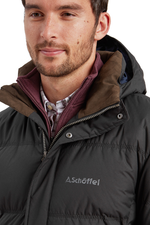 An image of the Schoffel Twickenham II Jacket in Charcoal.