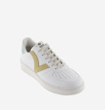 An image of the Victoria Madrid Contrast Faux Leather Trainer