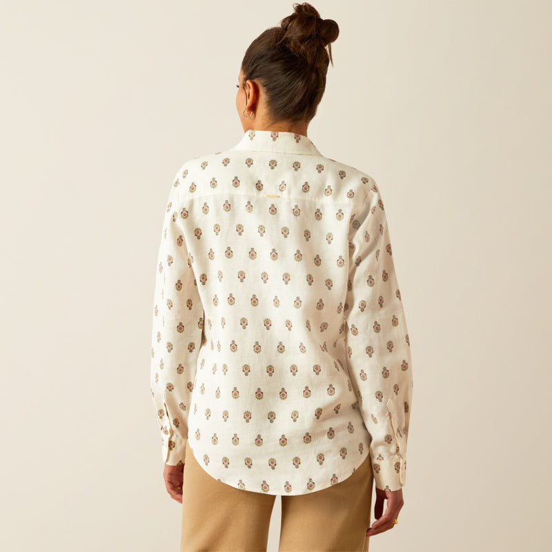 An image of the Ariat Pocklington Blouse