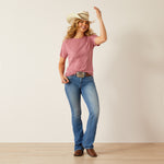 An image of the Ariat Laguna Logo Short Sleeve Top