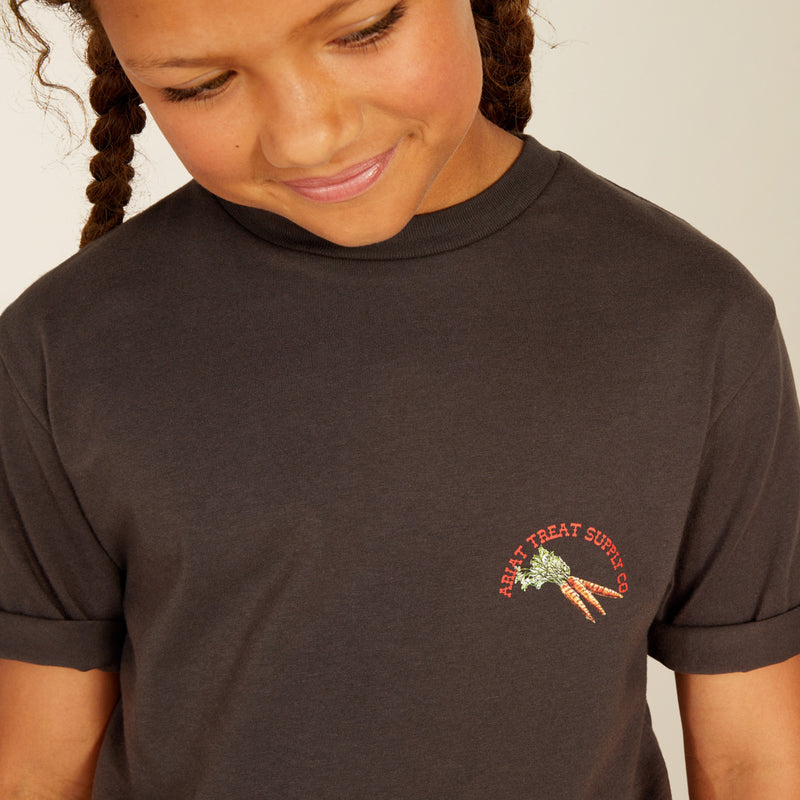 An image of the Ariat Girls Treat Supply T-Shirt