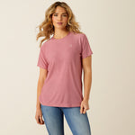 An image of the Ariat Laguna Logo Short Sleeve Top