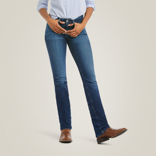 An image of the Ariat Perfect Rise Abby Straight Jean