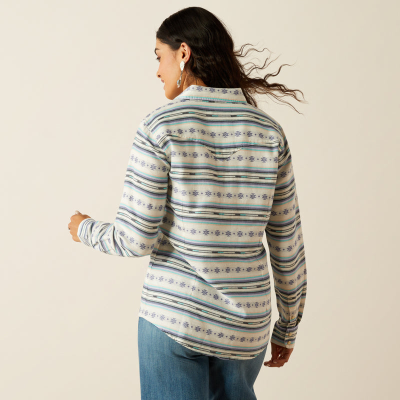 An image of the Ariat Seaside Western Shirt