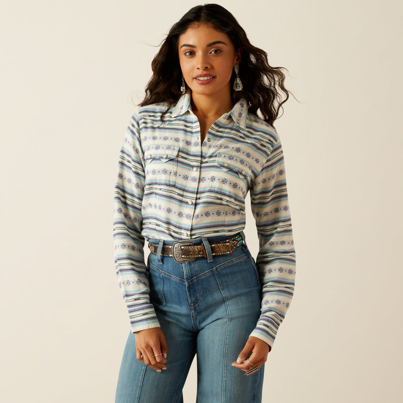 An image of the Ariat Seaside Western Shirt