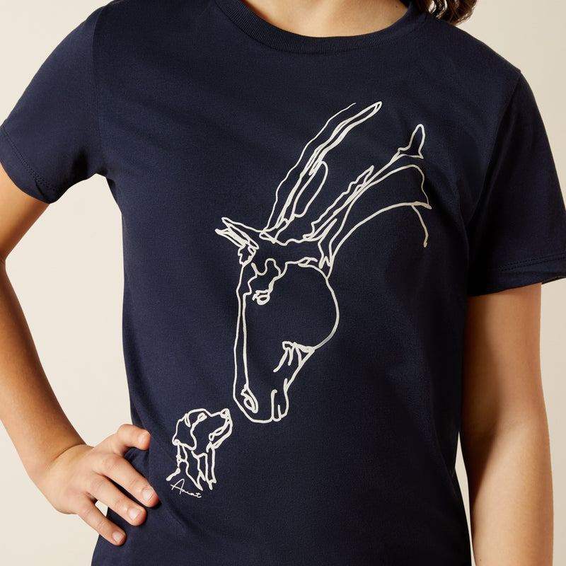 An image of the Ariat Hay Girl T-Shirt