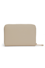 An image of the Tommy Hilfiger Chic TH Monogram Medium Wallet in Classic Beige.