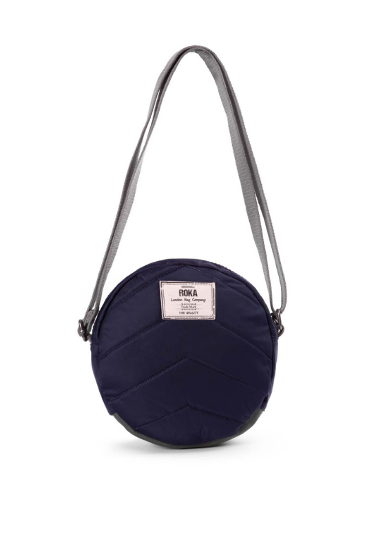 An image of the ROKA London Paddington B Crossbody in Midnight.