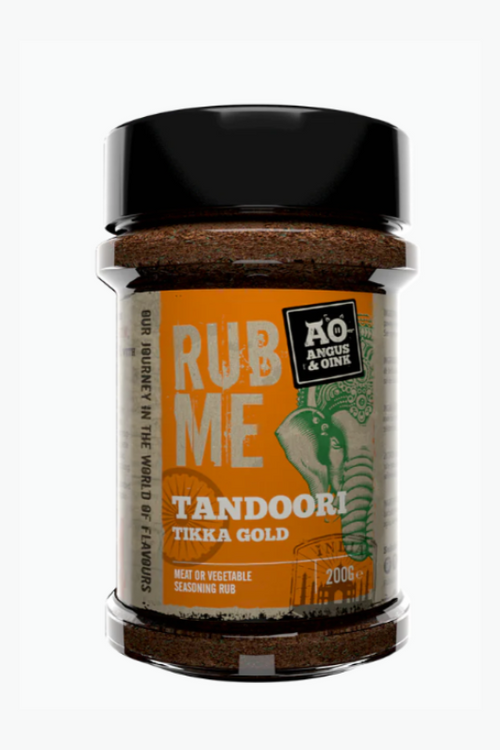 An image of the Angus & Oink Tikka Gold Tandoori BBQ Rub.