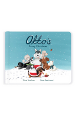 An image of the Jellycat Otto's Snowy Christmas Book.