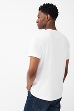 An image of the Crew Clothing Classic T-Shirt in Heritage White.