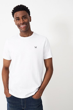 An image of the Crew Clothing Classic T-Shirt in Heritage White.