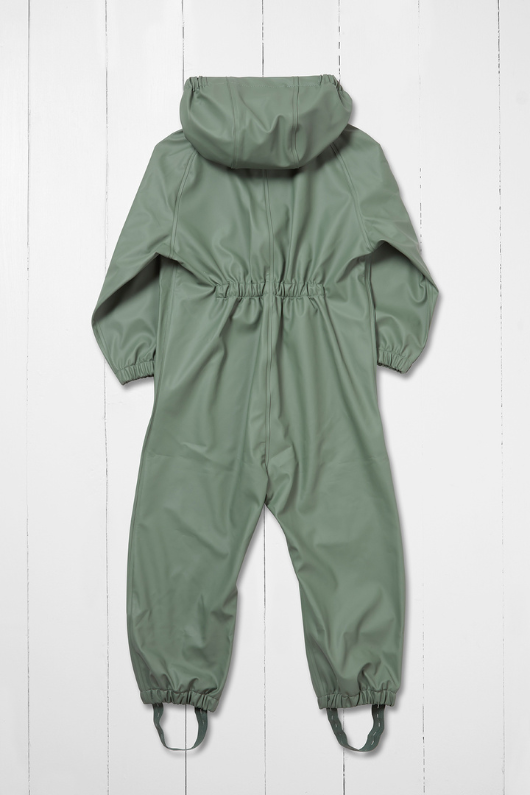 An image of the Grass & Air Puddle Suit in Khaki.