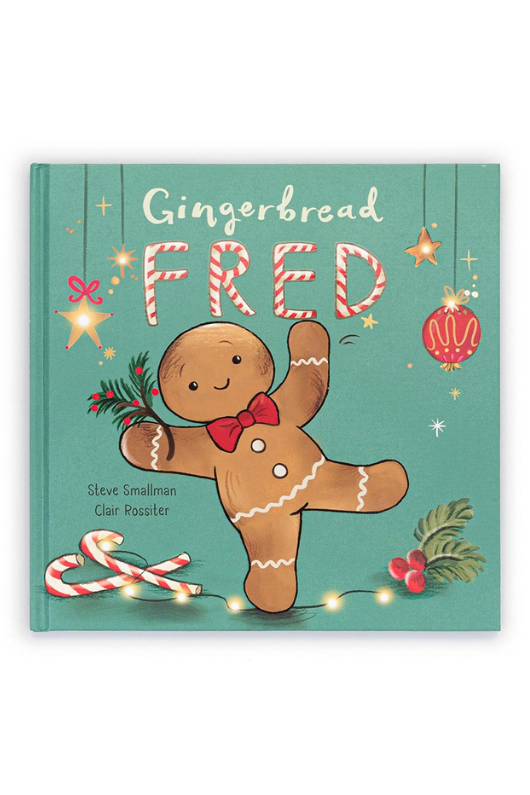 An image of the Jellycat Gingerbread Fred Book.