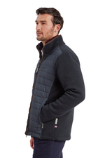 A image of the Schoffel Cottesmore Hybrid Jacket in Petrol Blue.