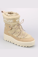 An image of the Pajar Galaxy Llama Boots in Beige.