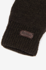 An image of the Barbour Carlton Gloves in Dark Green.