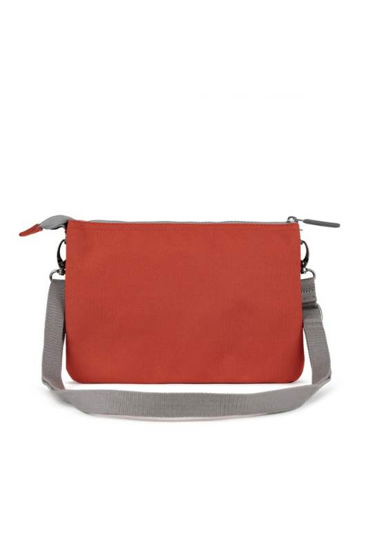 An image of the ROKA London Carnaby Crossbody XL in Rooibos.