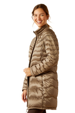 An image of the Ariat Ideal Down Insulated Coat in Brindle.