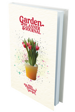 An image of the My Wellbeing Garden Planner & Journal in the style Red Tulips.