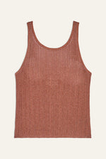 An image of the BA&SH Zak Top in Bronze.