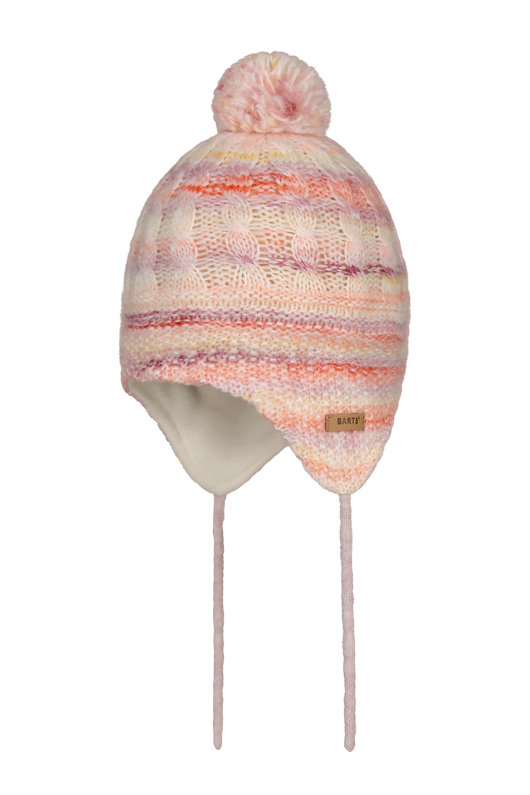 An image of the Barts Malina Earflap Hat in the colour Apricot.