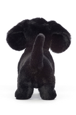 An image of the Jellycat Freddie Sausage Dog Small.