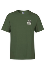 An image of the Old Guys Rule Bigger Fish II T-Shirt in Military Green.